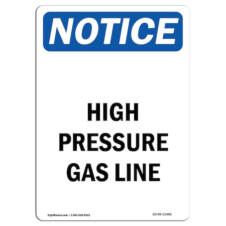 OSHA Notice, 18 Height, 24 Width, Aluminum